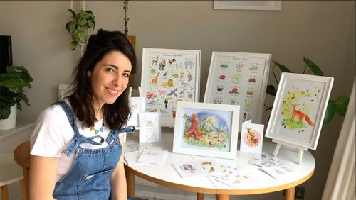 A short introduction of all things Lizzie Martell Illustration!